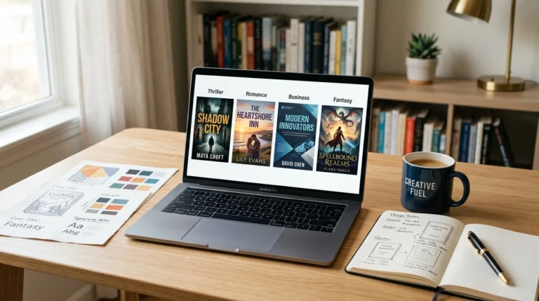 Read more about the article 10 Best Book Cover Design Services in 2025 (Updated for 2026)